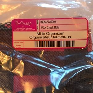 New in bag Thirty-one All in Organizer